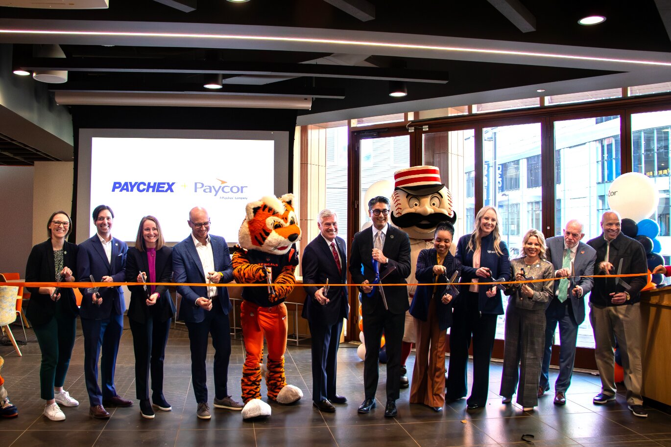 Paychex Ribbon Cutting at New Paycor Cincinnati Office