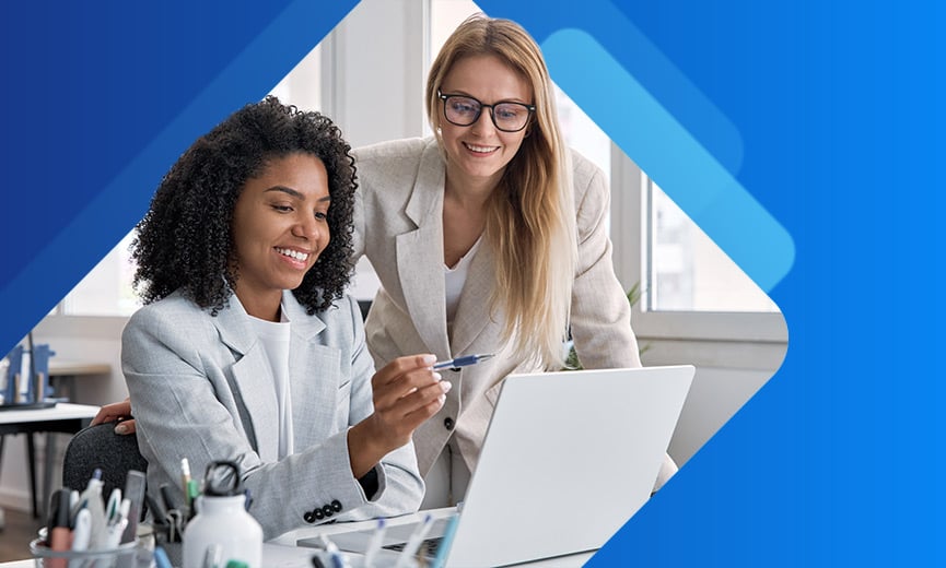 Small business owners onboarding payroll