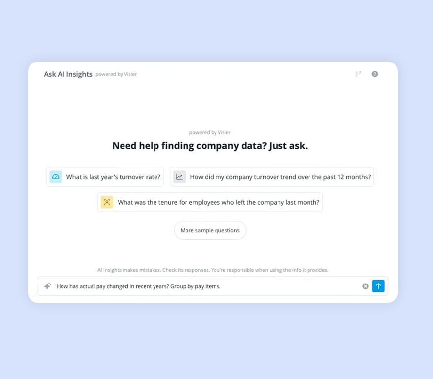 Wise aiding in pulling analytics and data