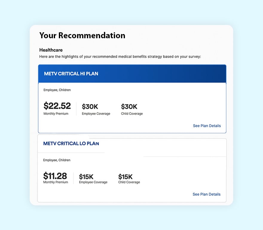 AI overview of employee benefits