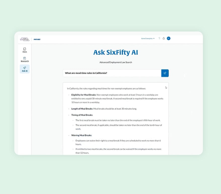 AI helping with compliance in sixfifty