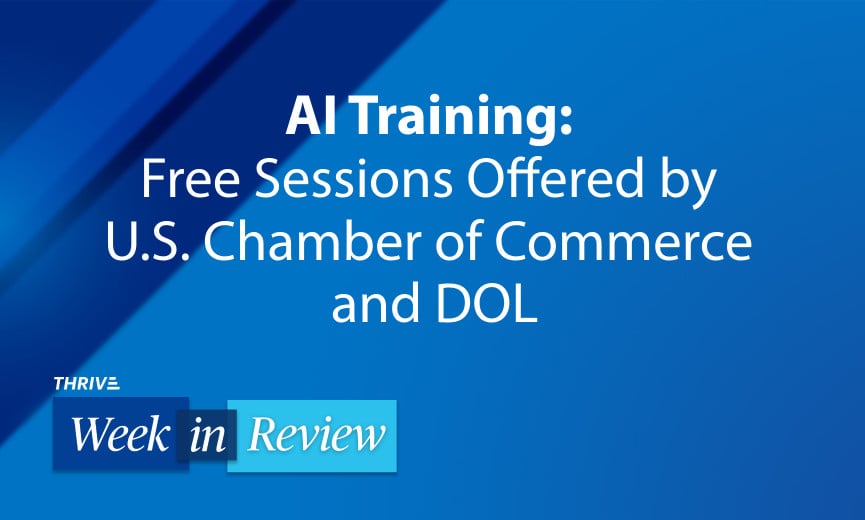 Employee Retirement Options, Fed’s Interest Rate Map, and Free SMB AI Training