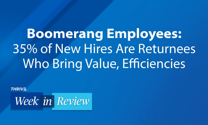 Boomerang Employees, Retirement Advice, AI Accelerates Freelancer Status