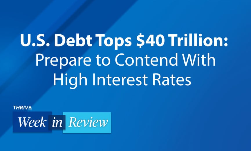 Impact of $40T in U.S. Debt, Tips to Avoid Scammers, Get AI Workplace Training