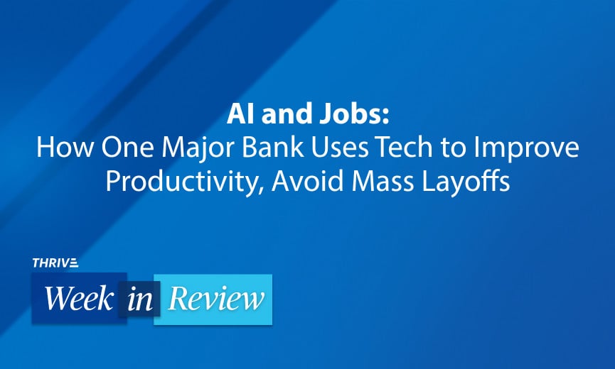 Unemployment Is Down, Proposed Bills to Help SMBs, AI Not Leading to Mass Layoffs
