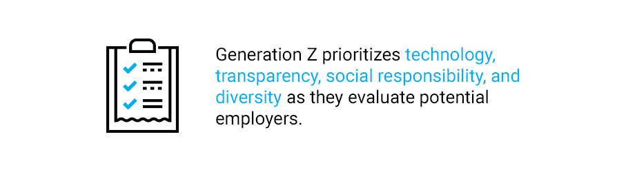 Infographic - Gen Z Career Expectations