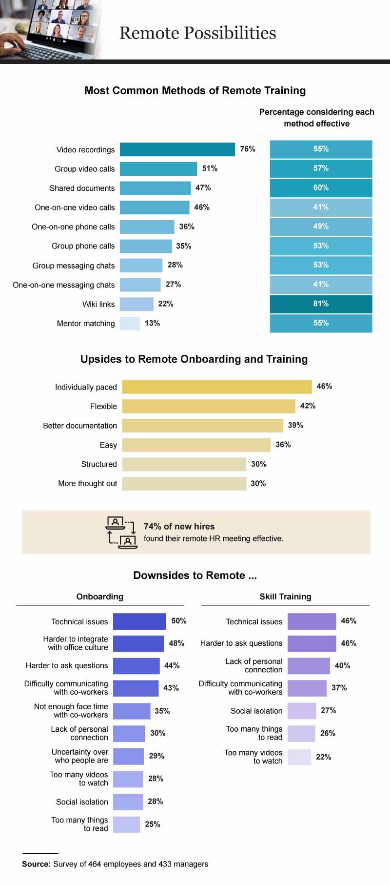 remote possibilities infographic