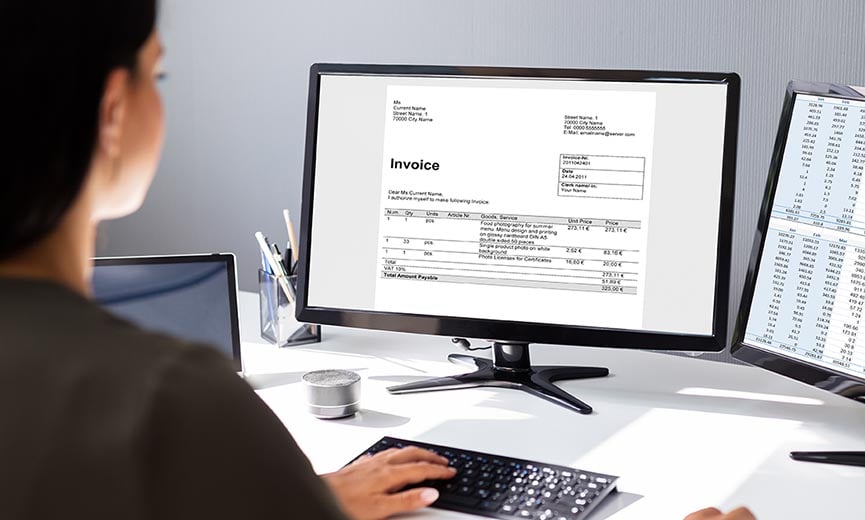 A business owner uses invoice factoring to access working capital