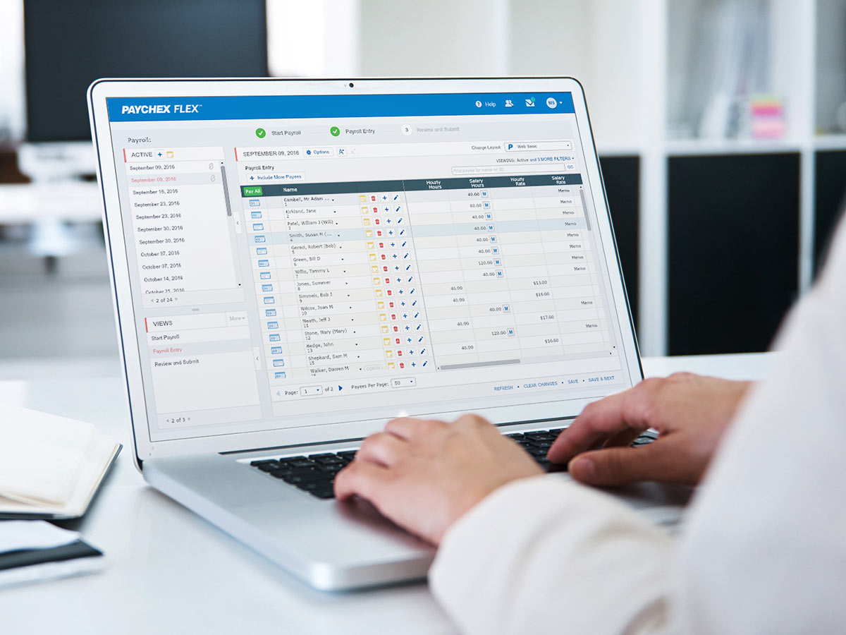 Paychex Flex screenshot