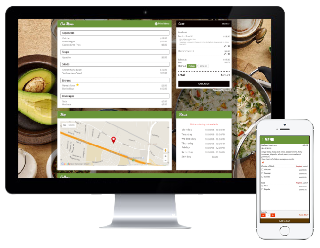 online ordering system