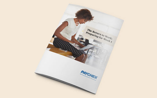 return to work ebook - preparing for week 1