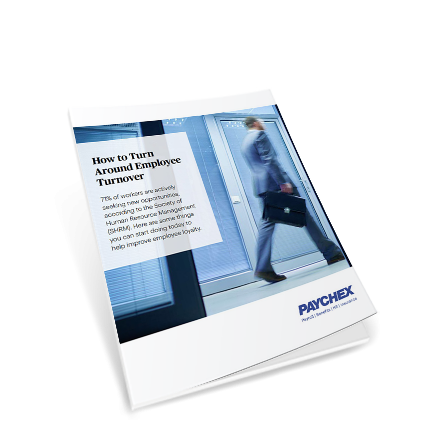 White paper cover employee turnover