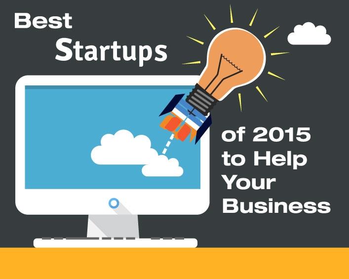 The best startups of 2015 that can help your business.