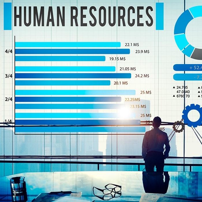 análisis estadístico de datos de recursos humanos