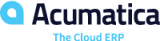 Logo de Acumatica, planeamiento de recursos empresariales (ERP) en la nube
