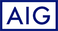 a logo for aig
