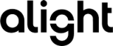 a logo for alight