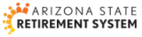 a logo for arizona state retirement system