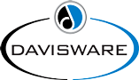 a logo for davisware