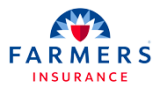A logo for farmers insurance