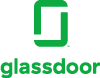 a logo for glassdooor
