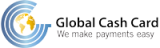 a logo for global cash card, we make payments easy
