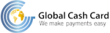 a logo for global cash card, we make payments easy
