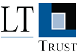 a logo for LT trust