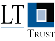 a logo for LT trust