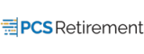 a logo for pcs retirement