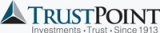 a logo for trust point. investments, trust, since 1913