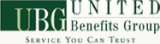 a logo for ubg, united benefits group