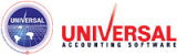 a logo for universal accounting software