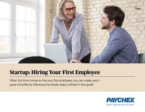 Guide to hiring your first employee