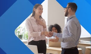 New hire's first day on the job