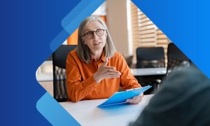 HR having a conversation with employee