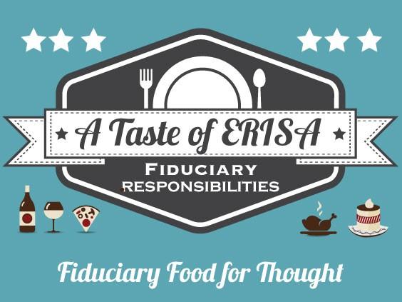 A Taste of ERISA Fiduciary Responsibilities for Advisors chart