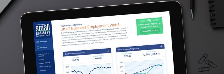 small business employment watch February