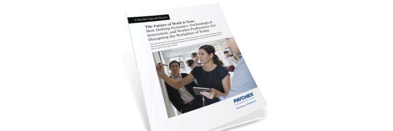Flexibility is the common denominator in the way employees want to work now and the way they expect to work in the future, according to new a new Paychex report.