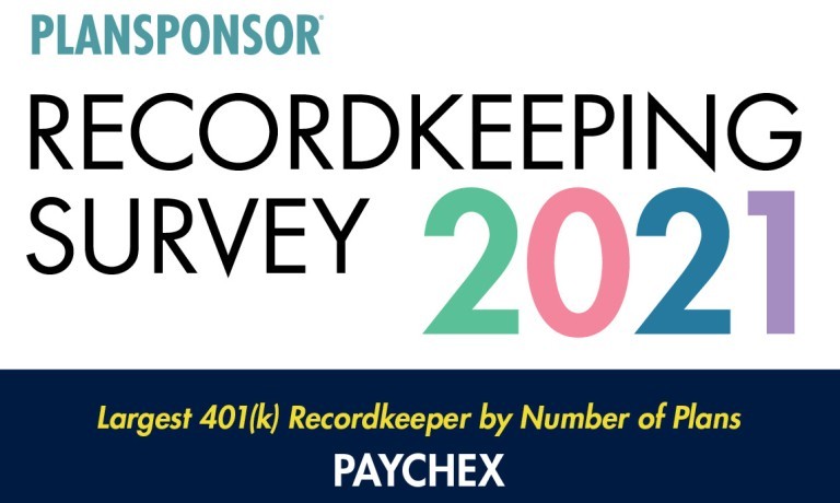 PLANSPONSOR Recordkeeping Survey 2021 Logo
