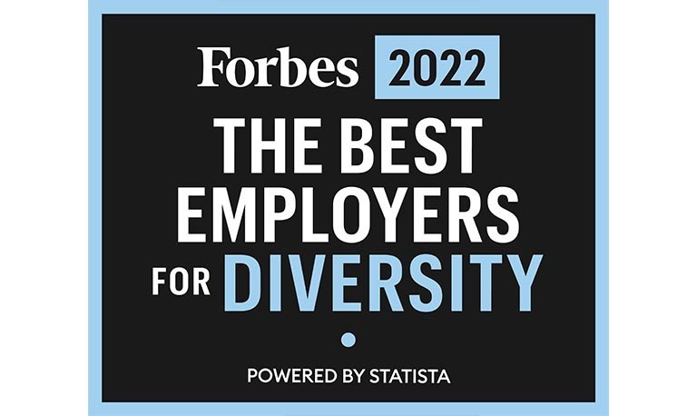 Logotipo de Mejores empleadores en términos de diversidad de 2022 de Forbes
