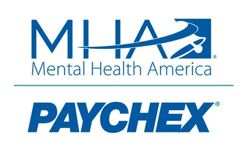 Mental Health America and Paychex Logos