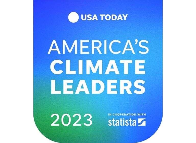 Premio de USA Today a los líderes de los Estados Unidos de 2023 en cuestiones climáticas