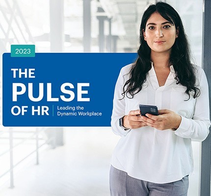 cover image of the pulse of hr study