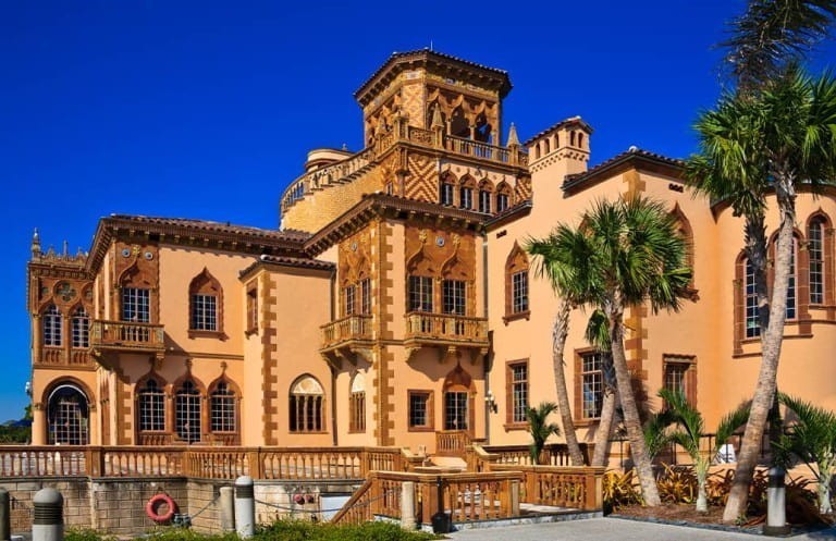 Ringling Museum Mansion in Sarasota Florida