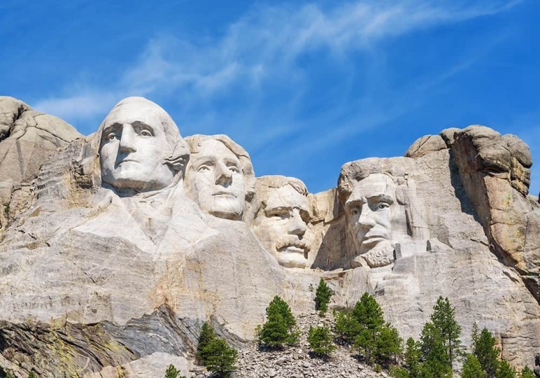 Mount Rushmore image in South Dakota