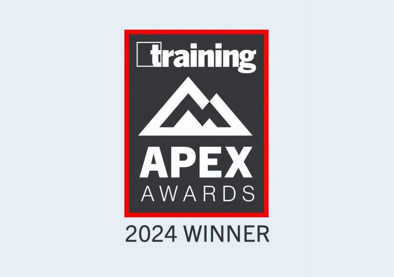Ganador del premio Apex de Training 2023