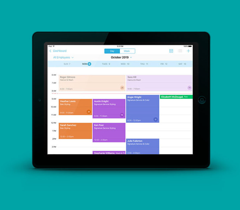 Appointment scheduling with talech POS