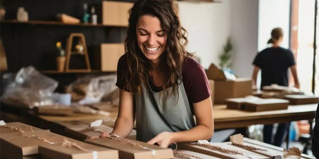 Una pequeña empresa que utiliza las soluciones de financiación de Paychex