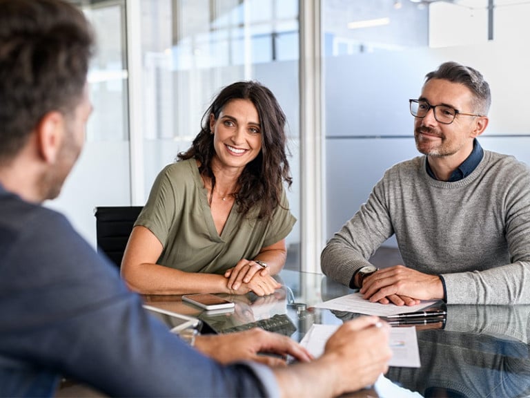 CPA advisory board members in a meeting